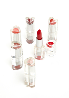  Makeup on Ybf Beauty     6 Piece Heart Shaped Lipsticks In Box      19 99